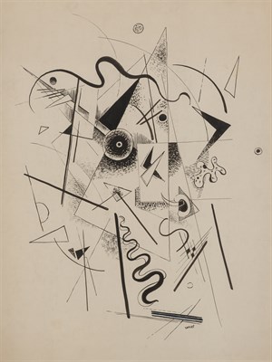 Lot 1037 - John Von Wicht American, 1888-1970 Abstraction,...