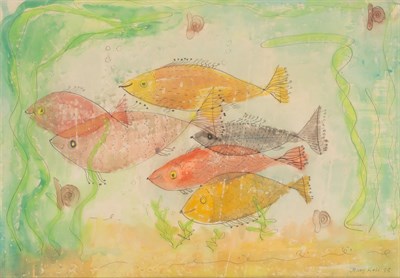 Lot 33 - Jenny Kali German/Israeli, 1930-1994 Fish...