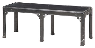 Lot 144 - Chinese Style Black Lacquer Low Table Height...