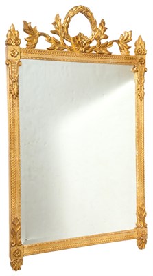 Lot 96 - Continental Neoclassical Style Giltwood Mirror...