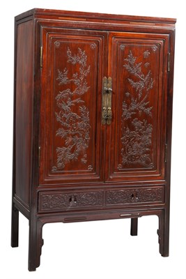 Lot 230 - Chinese Hardwood Cabinet 19th Century Height 6...