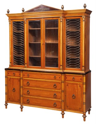 Lot 291 - Regency Style Gilt-Metal-Mounted Inlaid...