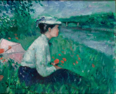 Lot 33 - Francois Gall French, 1912-1987 Along the...