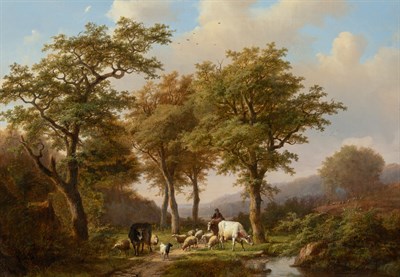 Lot 97 - Eugene Verboeckhoven and Alexander Joseph...