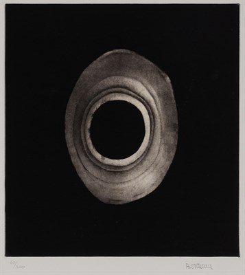 Lot 13 - Lee Bontecou (b. 1931) SILKSCREEN (PEBBLE)...