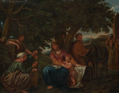 Lot 104 - Attributed to Pier Francesco Mola The Holy...
