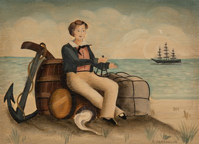 Lot 21 - Ralph Cahoon American, 1910-1982 Tip of the...