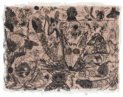Lot 59 - Roy de Forest (1930-2007) UNTITLED Color...