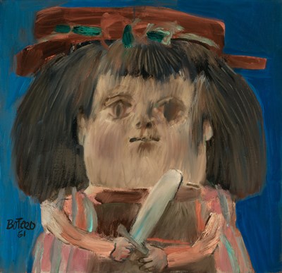 Lot 1011 - Fernando Botero Colombian, b. 1932 Niña, 1961...