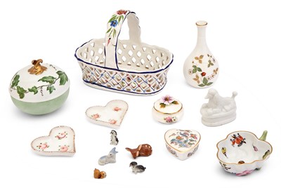 Lot 2223 - Group of Porcelain, Ceramic and Glass Table...