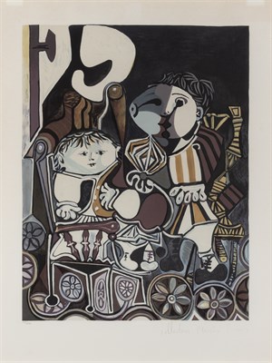 Lot 53 - After Pablo Picasso (1881-1973) DEUX ENFANTS...