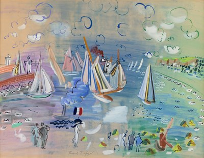 Lot 1030 - Raoul Dufy French, 1877-1953 Visite de...