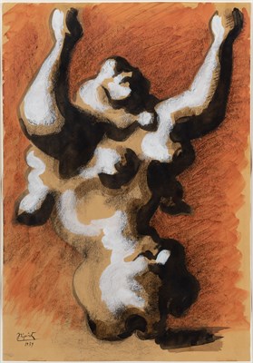Lot 1088 - Jacques Lipchitz French, 1891-1973 Study for...