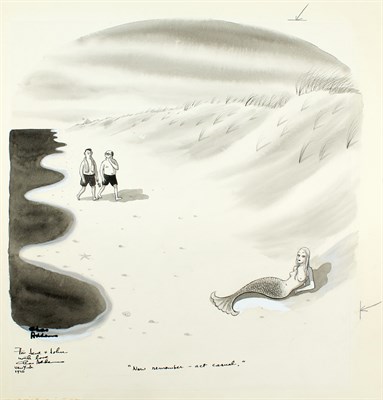 Lot 237 - ADDAMS, CHARLES Original drawing "Now Remember-...
