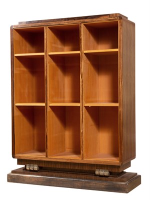 Lot 305 - Art Deco Style Rosewood Bookcase Height 61 1/2...