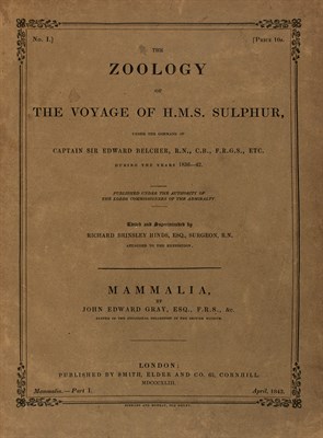 Lot 1074 - [ZOOLOGY-COLOR PLATE] GRAY, JOHN EDWARD. The...