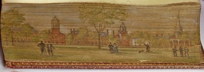 Lot 1099 - [FORE-EDGE PAINTINGS] Four volumes with...