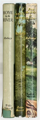 Lot 77 - [AMERICA-HUNTING] RUTLEDGE, ARCHIBALD. Home by...