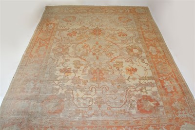 Lot 281 - Oushak Carpet West Anatolia, late 19th century...