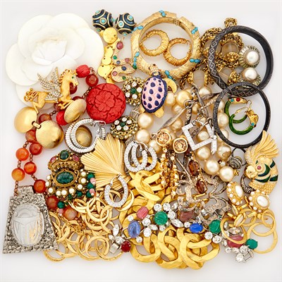 Lot 251 - Group of Costume Jewelry
