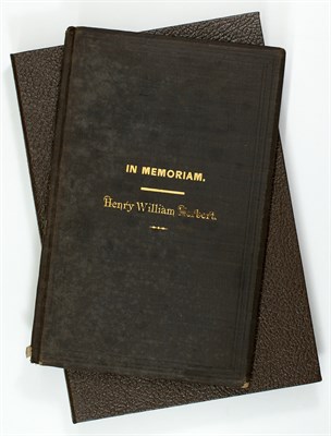 Lot 45 - [FORESTER, FRANK] The Newark Herbert...