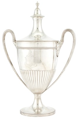 Lot 306 - George III Sterling Silver Cup and Cover John...