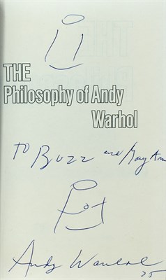 Lot 257 - Andy Warhol The Philosophy of Andy Warhol...