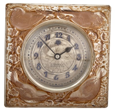 Lot 248 - R. Lalique for ATO Art Deco Molded and Sepia...