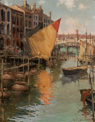Lot 5 - Charles Reiffel American, 1862-1942 Venice...