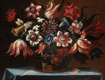 Lot 120 - Follower of Giuseppe Recco Still Life of...