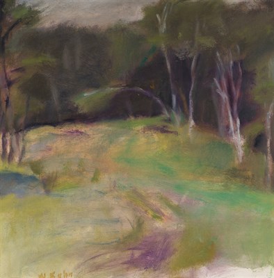 Lot 1041 - Wolf Kahn German/American, 1927-2020 Birches,...