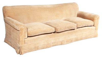 Lot 323 - Upholstered Loose Cushion Sofa Height 31...