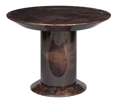 Lot 271 - Lacquered Vellum Center Table Late 20th...