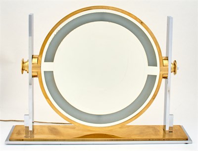 Lot 257 - Karl Springer Brass and Chromed Metal...