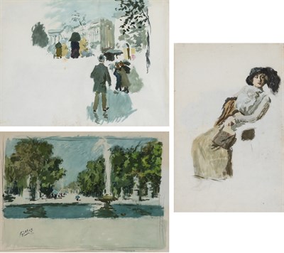 Lot 38 - Nicolas Gilles German, 1870-1939 (i) Figures...