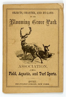 Lot 29 - (BLOOMING GROVE ASSOCIATION) Objects, Charter...