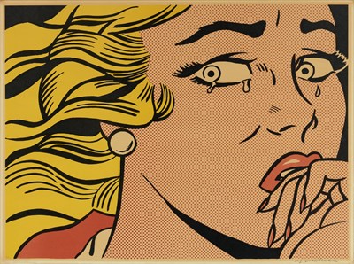 Lot 95 - Roy Lichtenstein (1923-1997) CRYING GIRL...