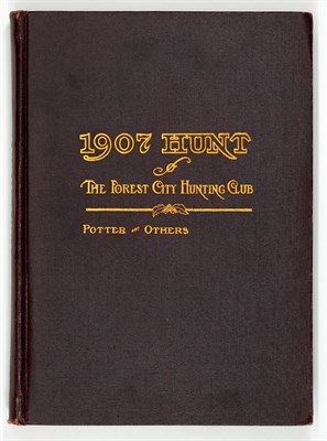 Lot 63 - [AMERICA-HUNTING] POTTER, ARTHUR G. et al. The...