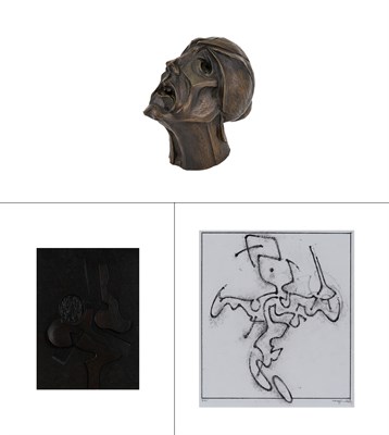 Lot 4 - Joseph Caroff American, b. 1921 (i) "Bronze"...