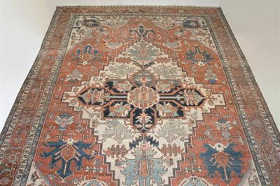 Lot 1425 - Heriz Carpet Northwest Persia, last quarter of...