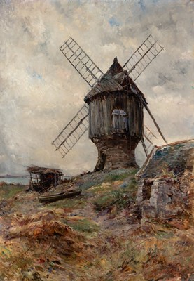 Lot 1004 - Emile Noirot French, 1853-1924 Le Moulin, 1895...