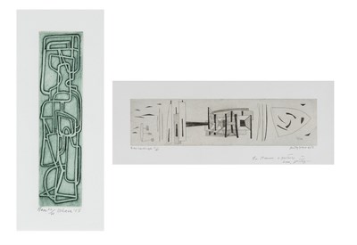 Lot 46 - Dorothy Dehner (1901-1994) MAN; RIVER...