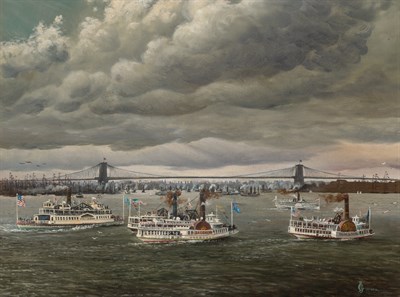 Lot 36 - Robert Swain Gifford American, 1840-1905...