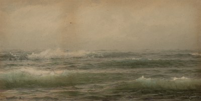 Lot 43 - William Trost Richards American, 1833-1905 Fog...