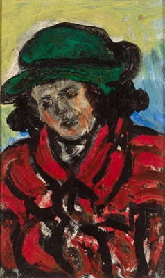 Lot 63 - Attributed to Sacha Moldovan Portrait of a...