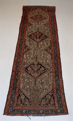 Lot 332 - Kurdish Runner West Persia, first quarter of...