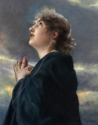 Lot 61 - Gabriel Cornelius von Max Czech/Austrian, 1840-...