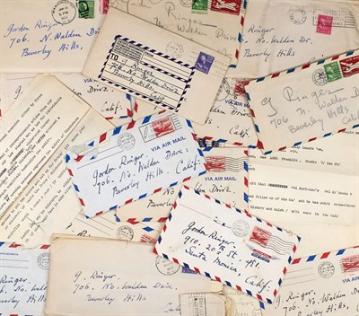 Lot 217 - [POUND, EZRA] Portions of the literary...