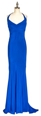 Lot 95 - TINA FEY Narciso Rodriguez blue dress worn to...