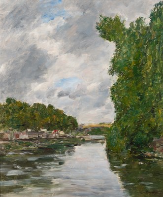 Lot 2 - Eugene Louis Boudin French, 1824-1898 Une...